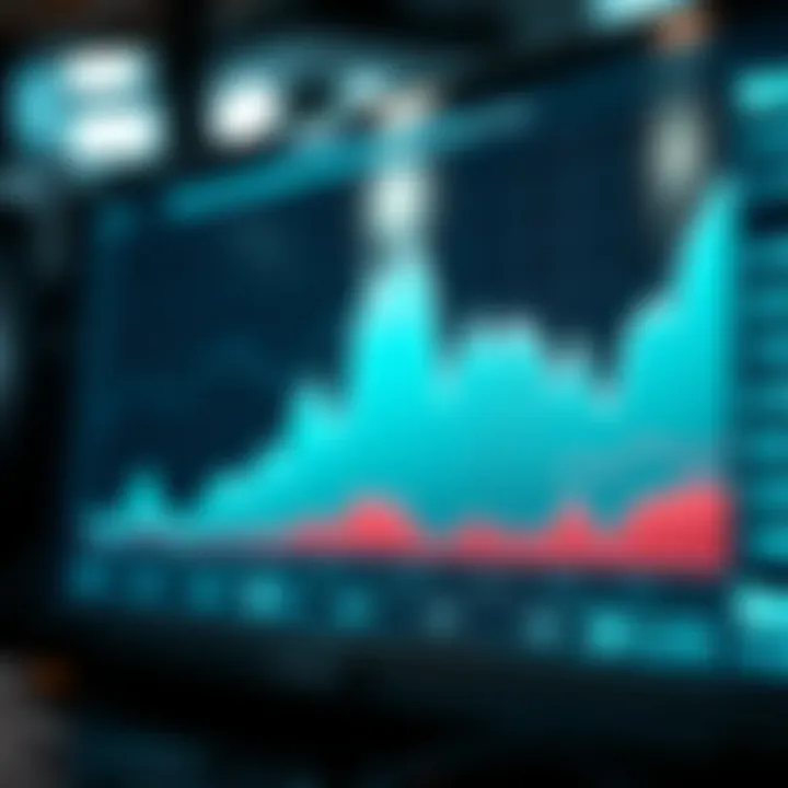 Graph showing fluctuations in mining outputs across different cryptocurrencies.