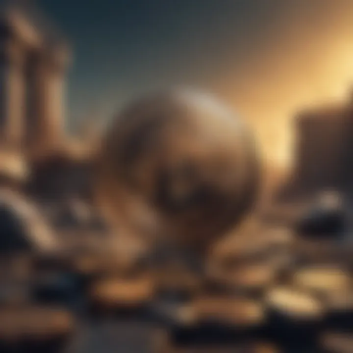 Visual of the advantages and challenges of blockchain mining ETFs