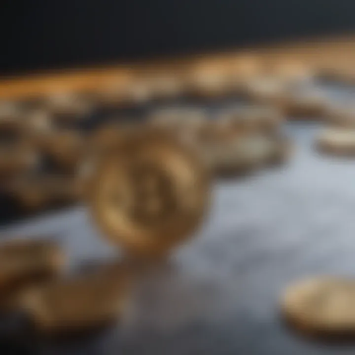 Graph depicting advantages of paper trading in cryptocurrency