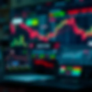 Diverse Trading Applications Overview Overview of various trading apps interface
